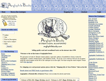 Tablet Screenshot of anglophilebooks.net